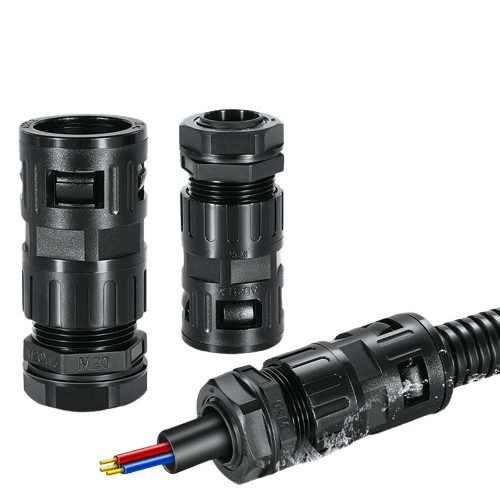 Bellows Dual Waterproof Quick Insert Connector (PG/M/G) - Image 1